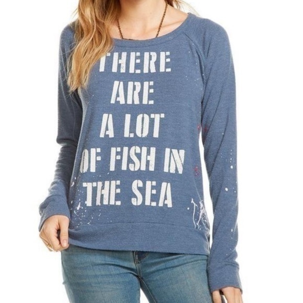 Chaser Long Sleeve Graphic Sweater